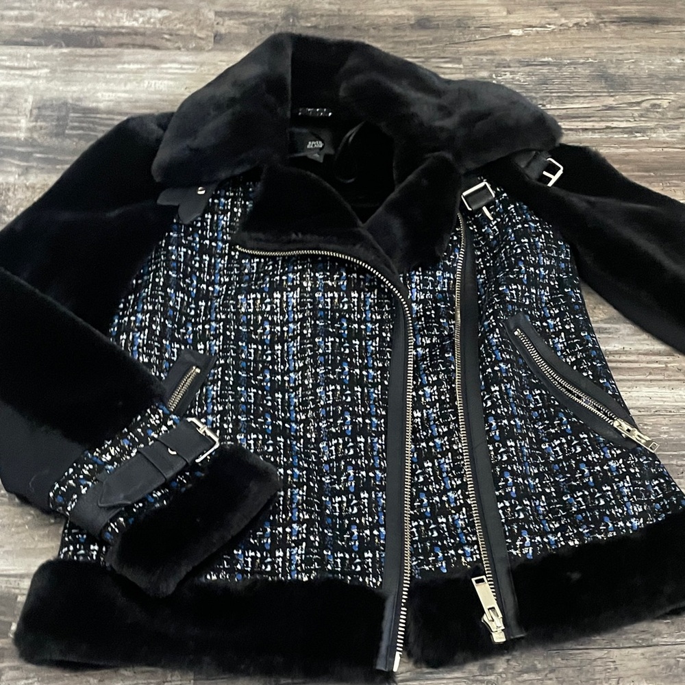 River Island Black and Blue Jacket